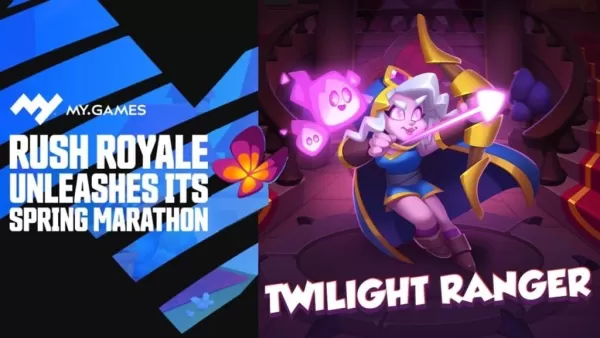 Rush Royale သည် UPDATE 30.0: ဆည်းဆာ Ranger နှင့်အတူနွေ ဦး ရာသီမာရသွန်