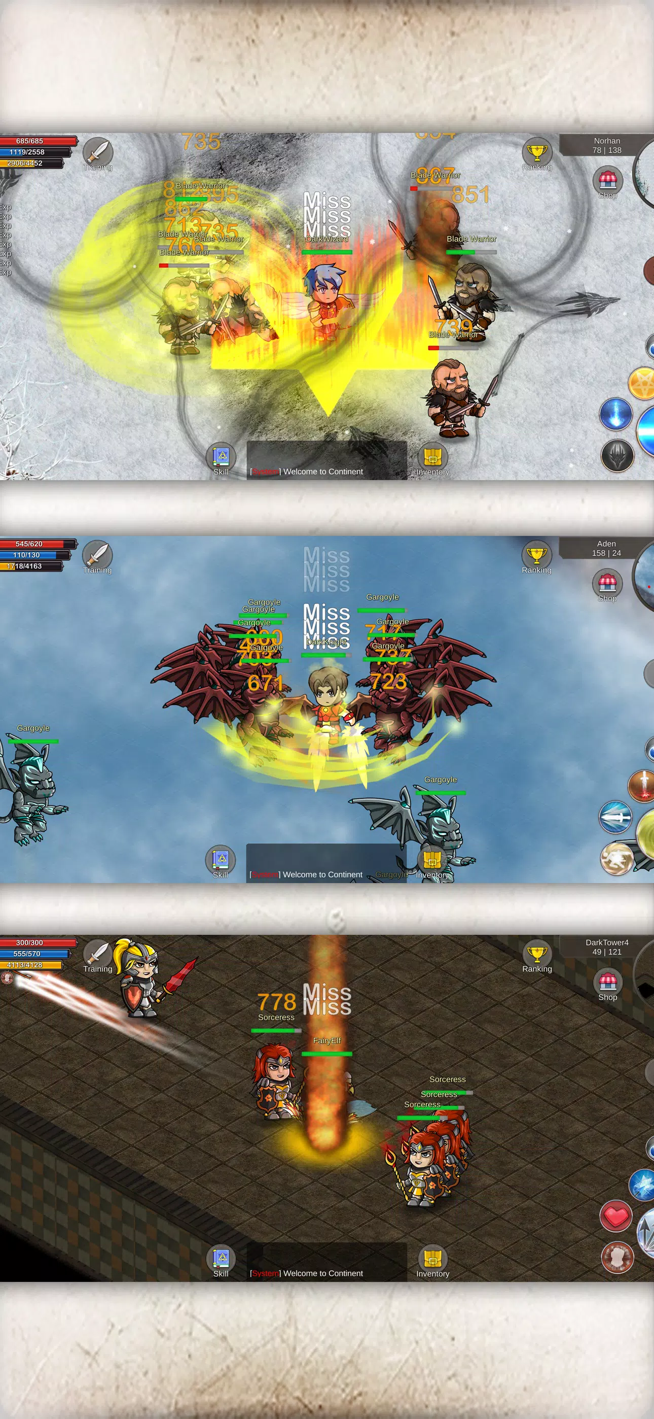 Hero Continent Capture d'écran 0