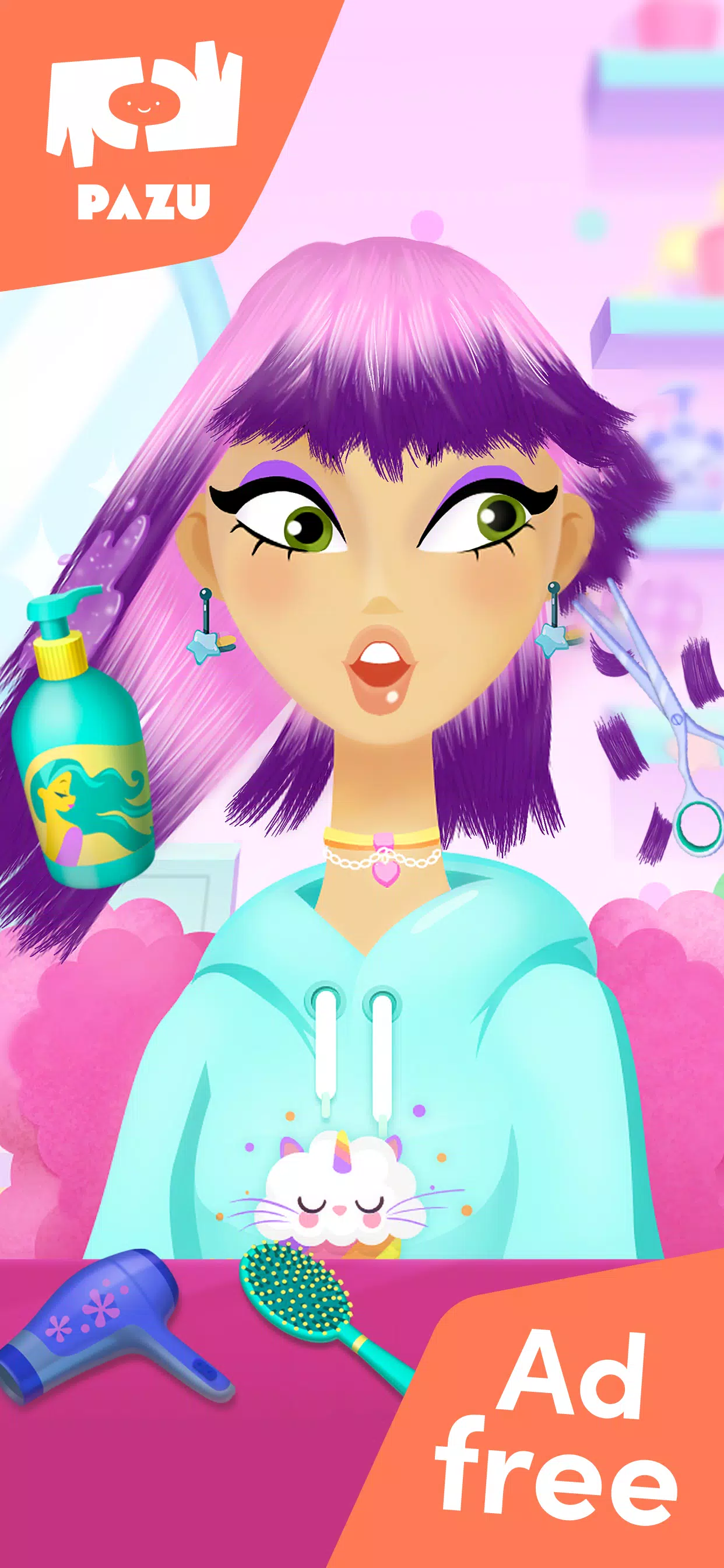 Salon de Coiffure pour Enfants Capture d'écran 1