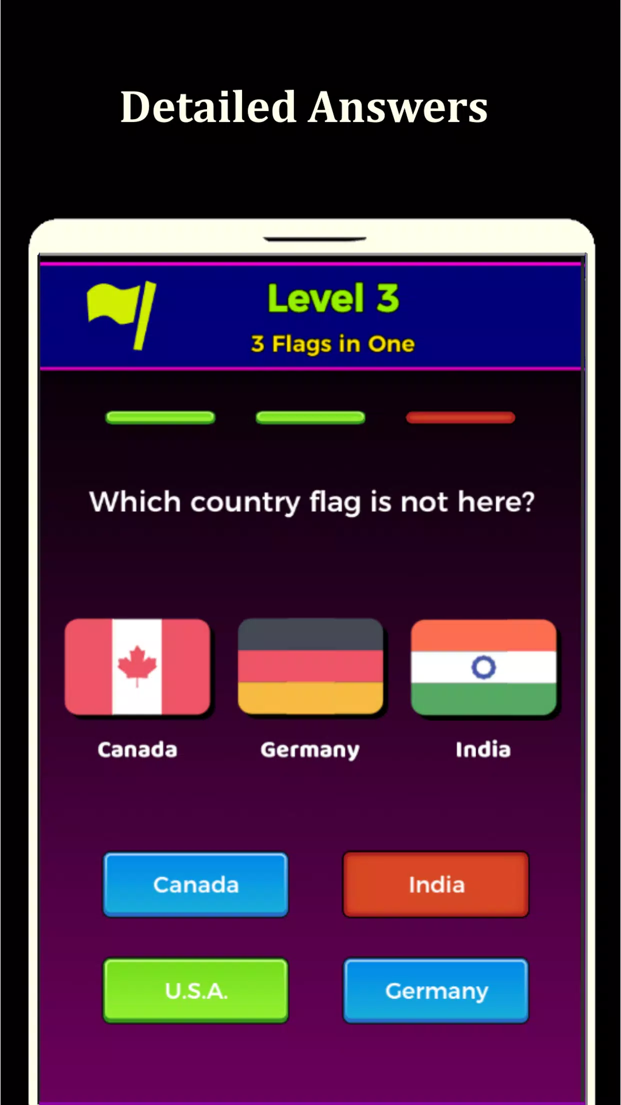World Flags Quiz Game应用截图第1张