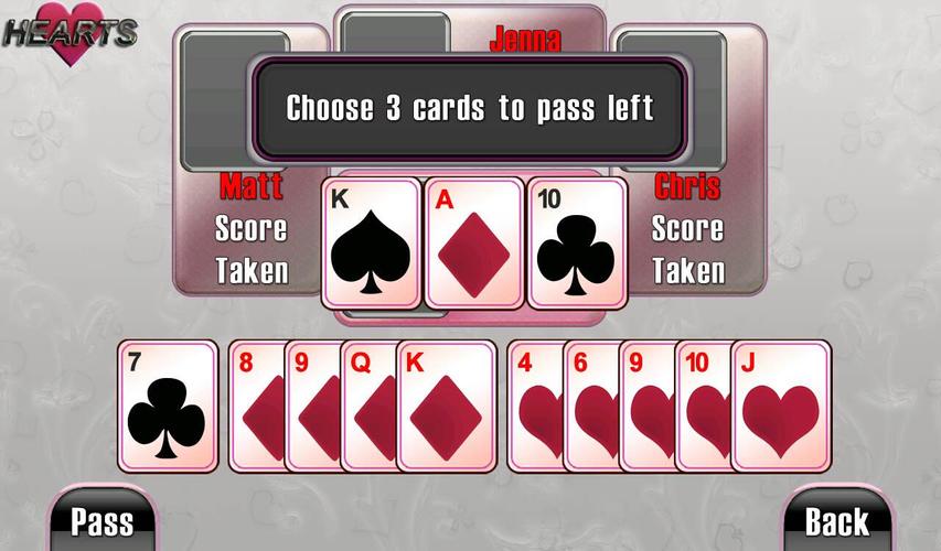 Schermata Hearts 0