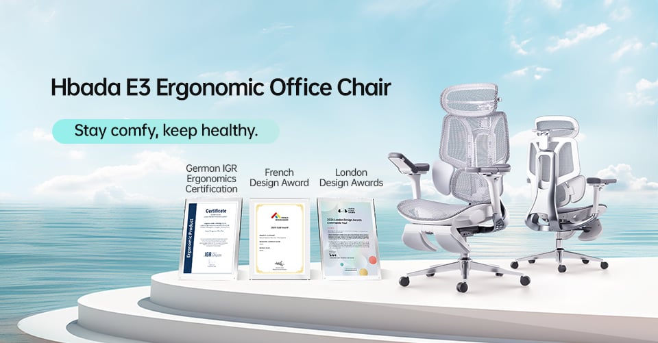 Hbada E3 Kerusi Permainan Ergonomik