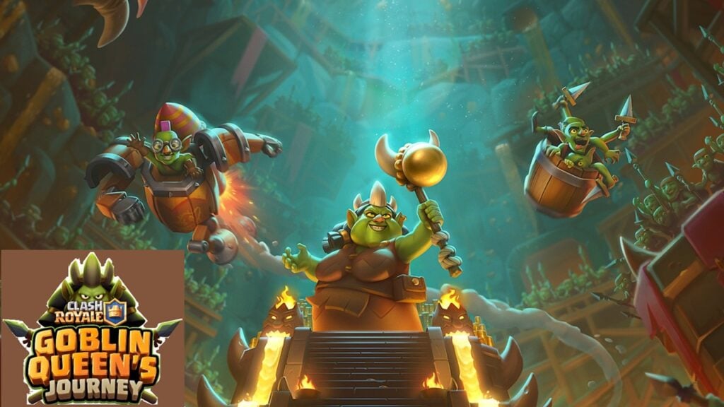 Это глобальное вторжение Гоблина! Clash Royale Drops Goblin Queen
