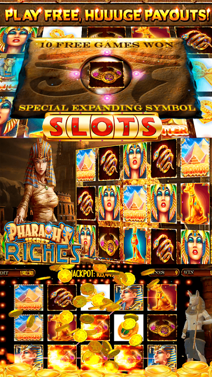 Pharaoh's Secret Casino Online Slot Machine應用截圖第2張