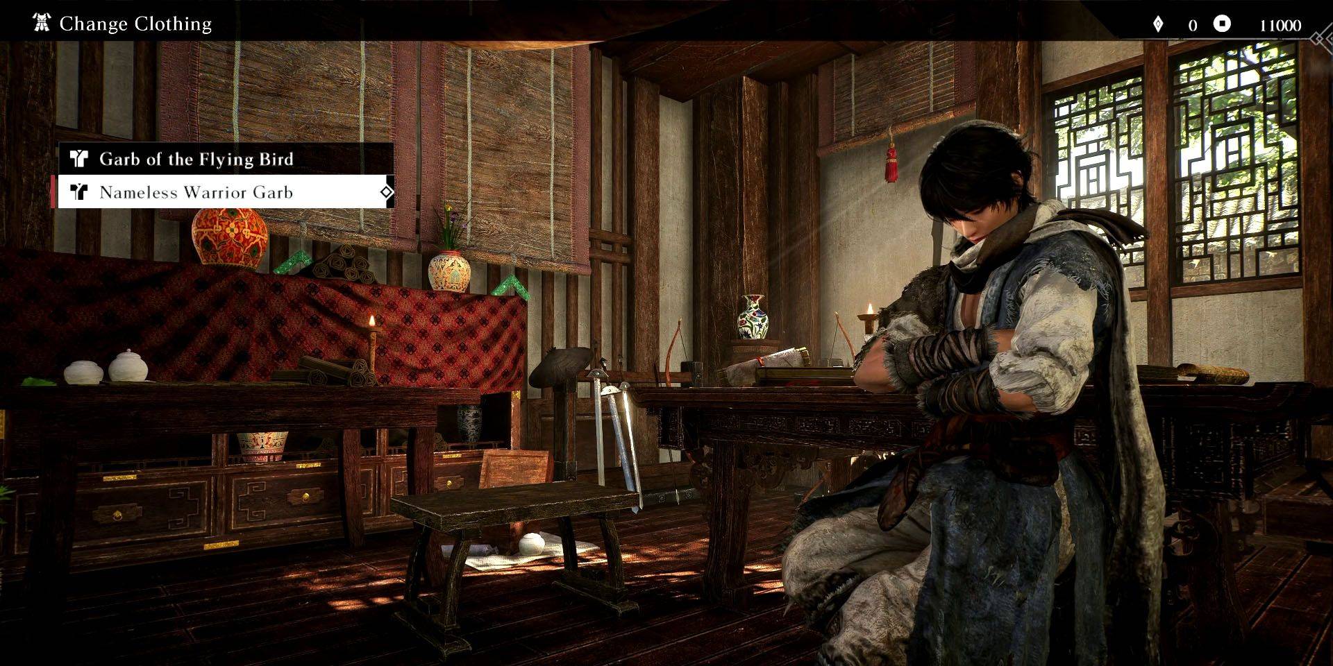 Image: Nameless Warrior Garb Unlock Location