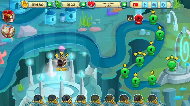 Solitaire Atlantis Captura de pantalla 3