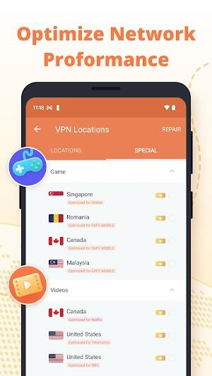 Turbo VPN MOD APK Последняя версия