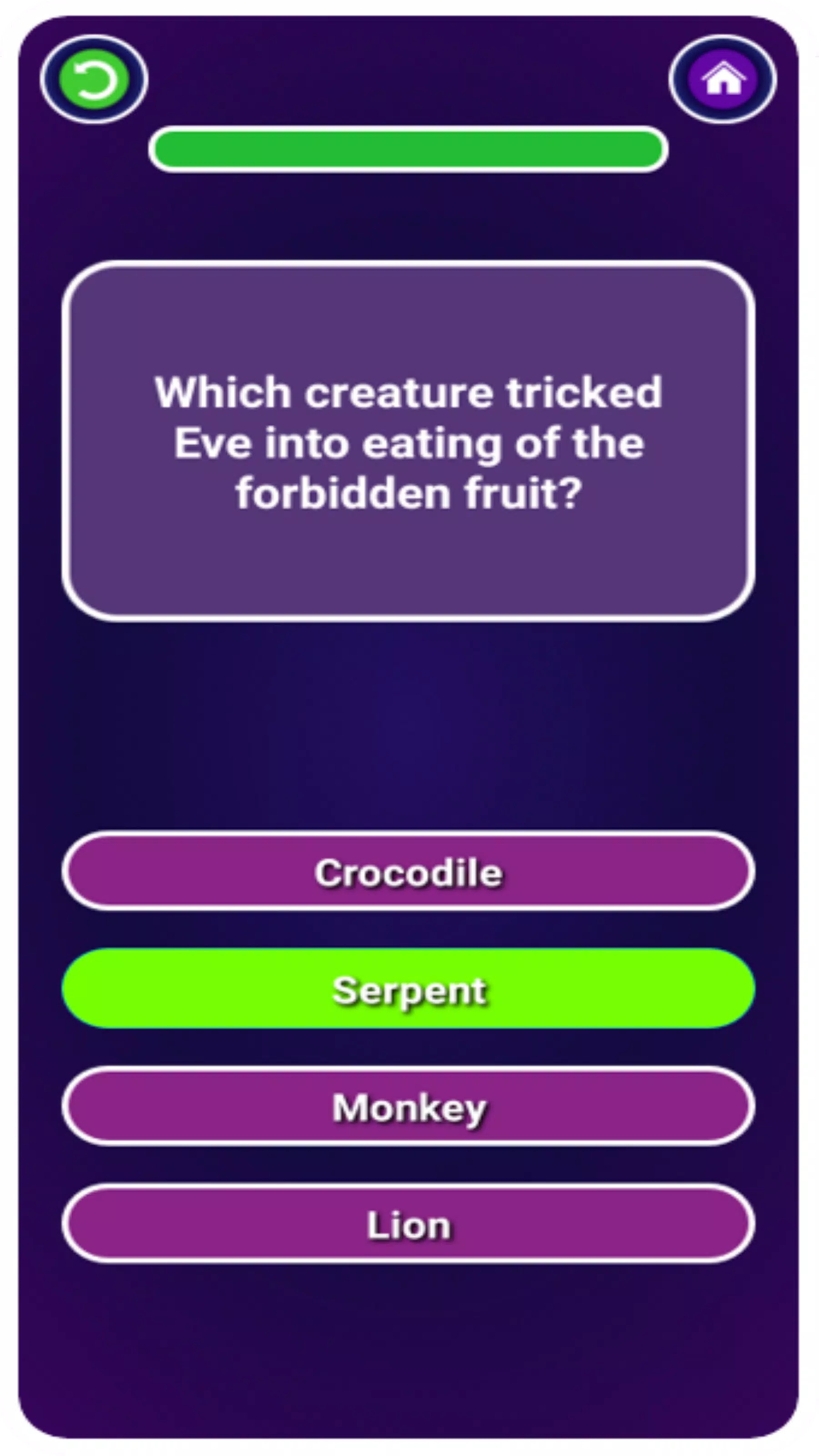 Bible Quiz & Answers Скриншот 3