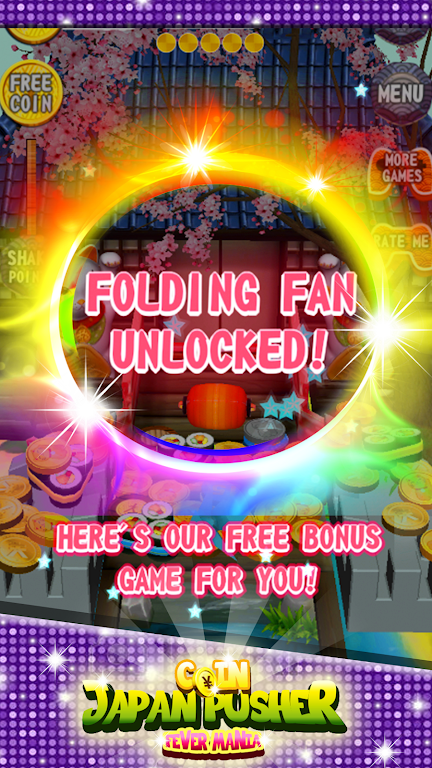 Coin Japan Pusher Fever Mania 스크린샷 1