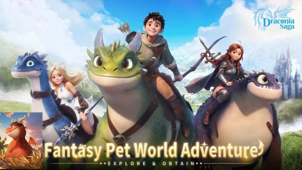 Draconia Saga Global：新しいペット収集ゲームは、あなたのドラゴンを訓練する方法をエコーし​​ます