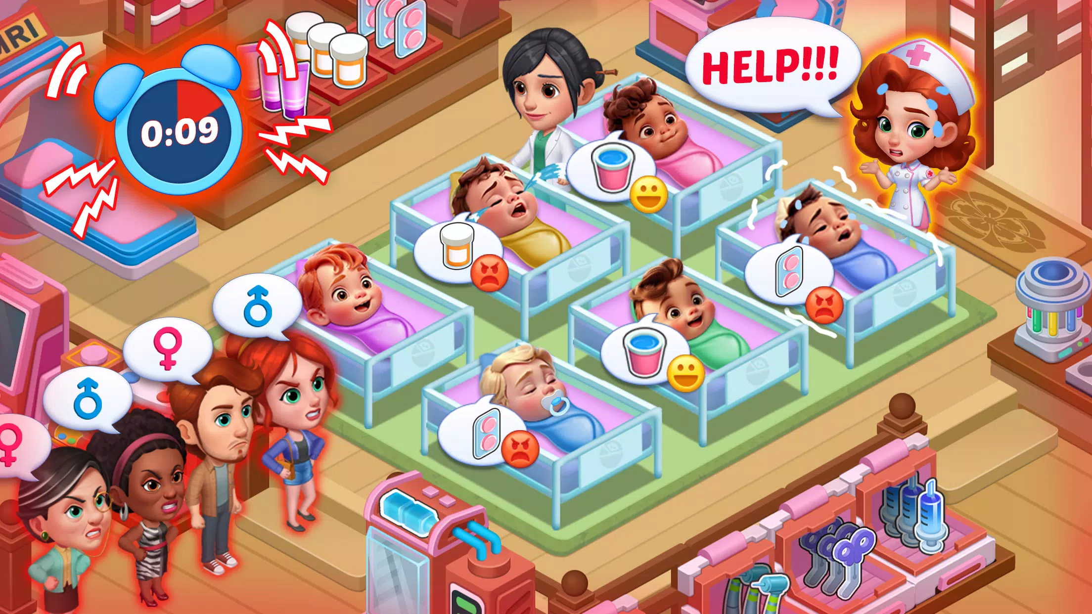 Hospital Frenzy Captura de pantalla 3