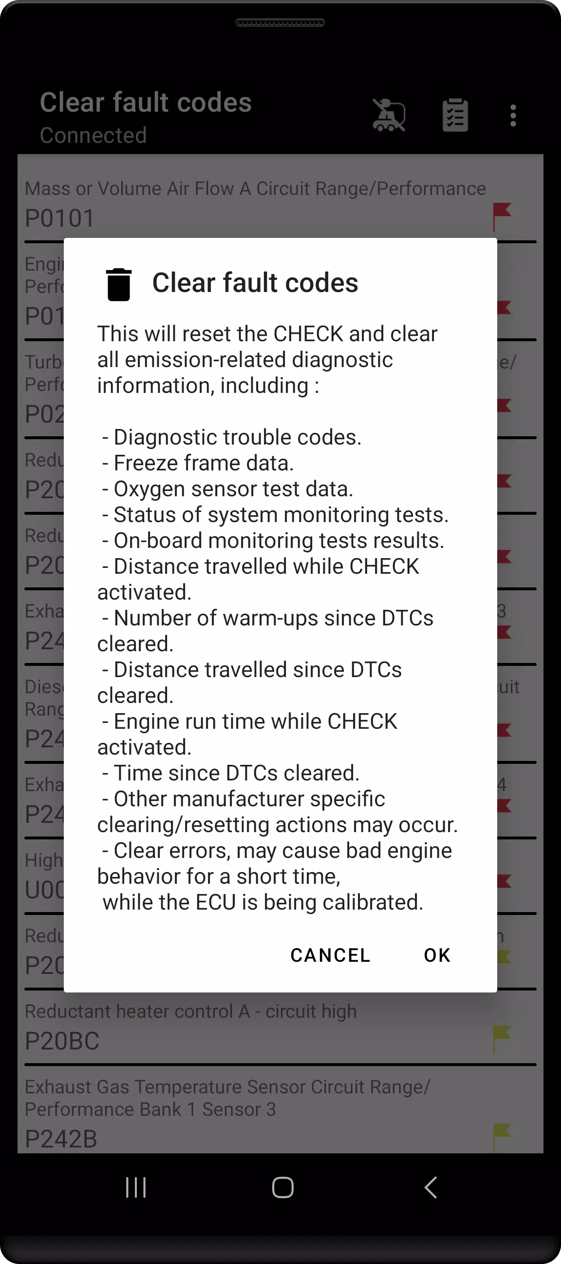 Tor OBD2 Diagnostics 스크린샷 3