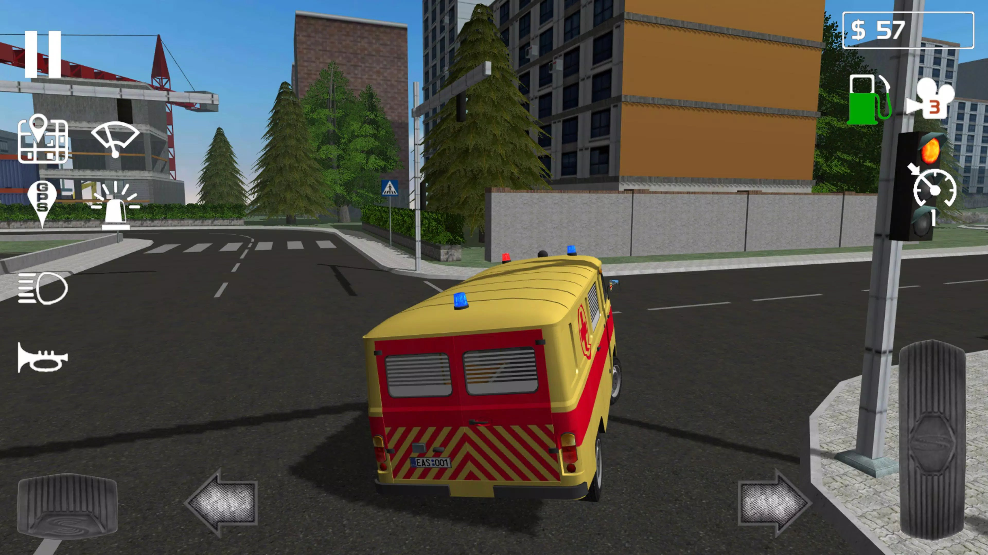 Emergency Ambulance Simulator Capture d'écran 2