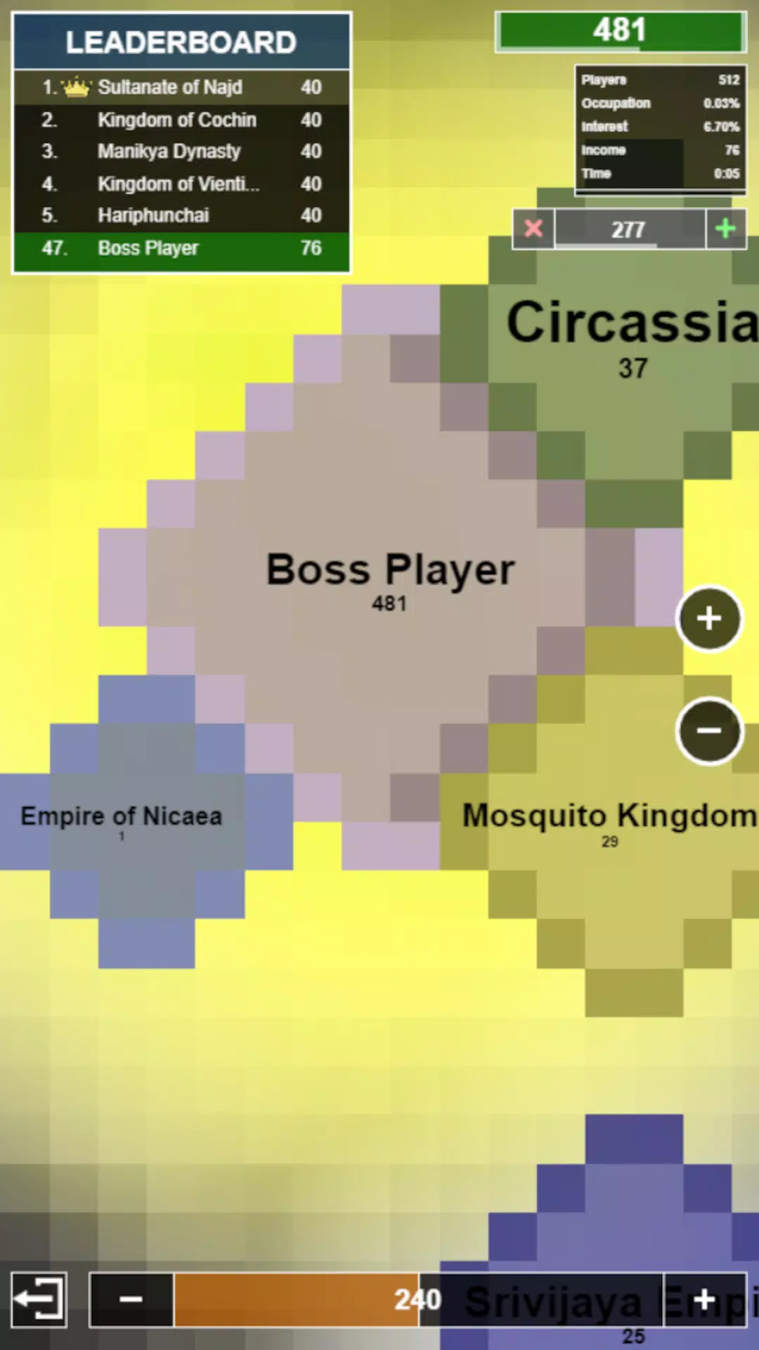 Territorial.io Captura de tela 1