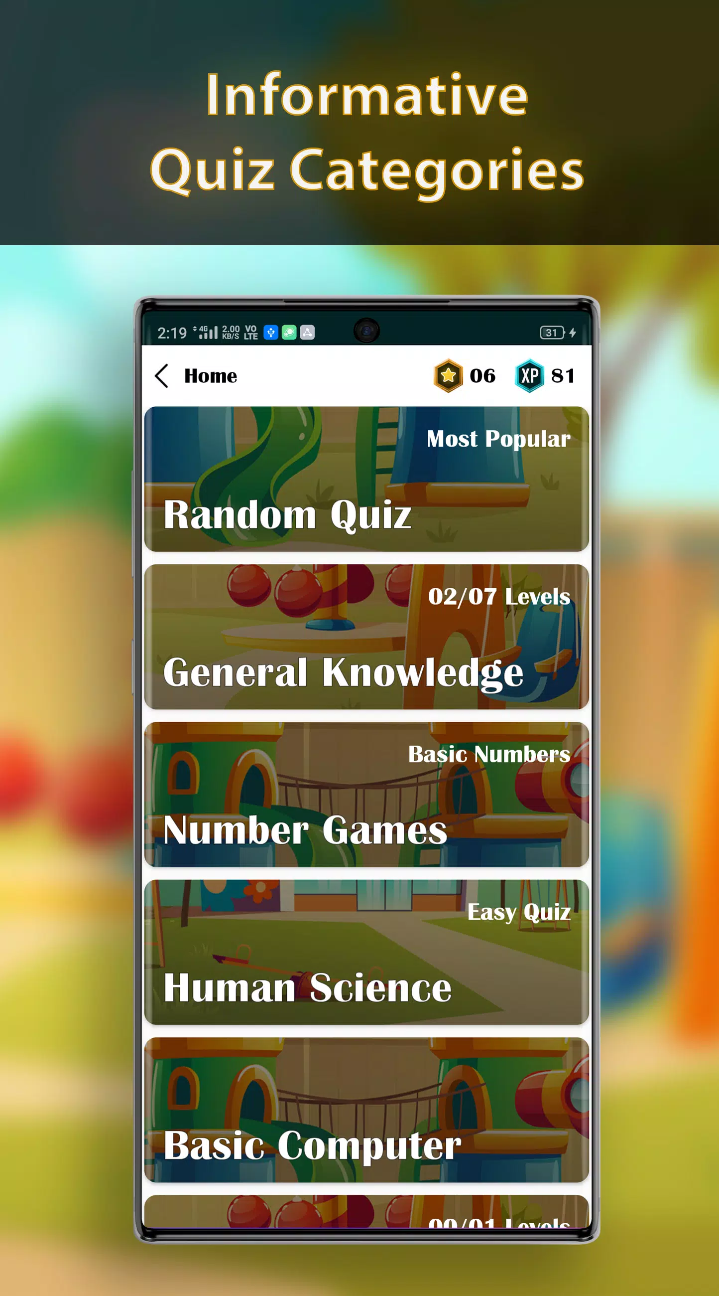 Kids Quiz Captura de pantalla 1