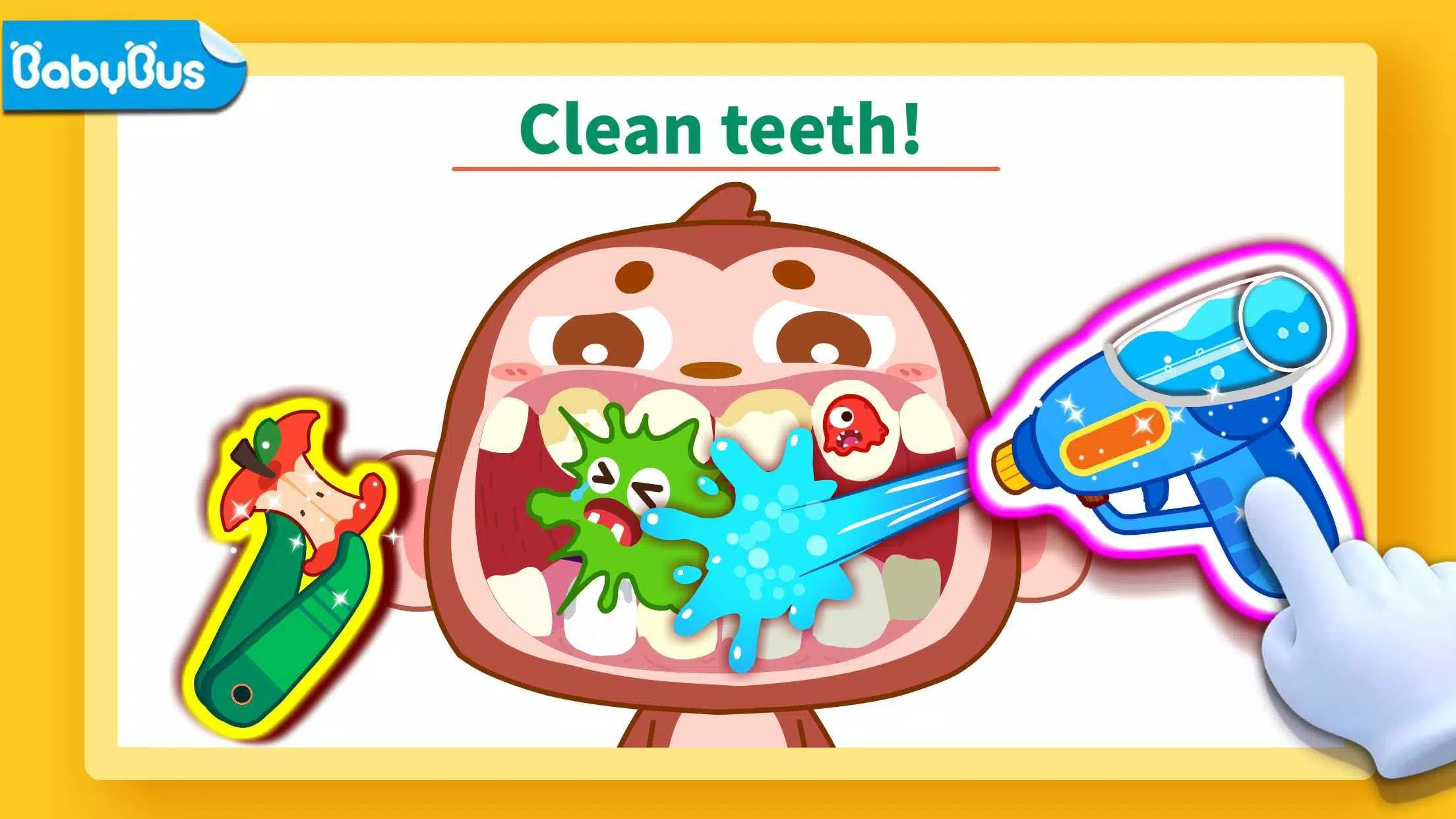 Panda Bebé: Cuidado dental Captura de pantalla 0