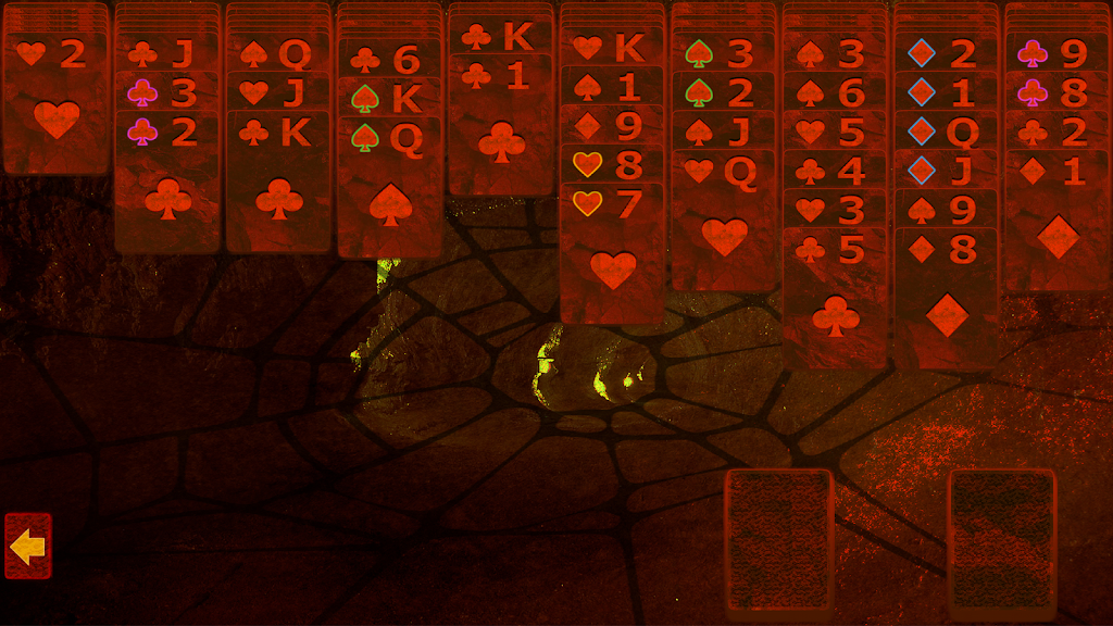 Spider(solitaire) Capture d'écran 3