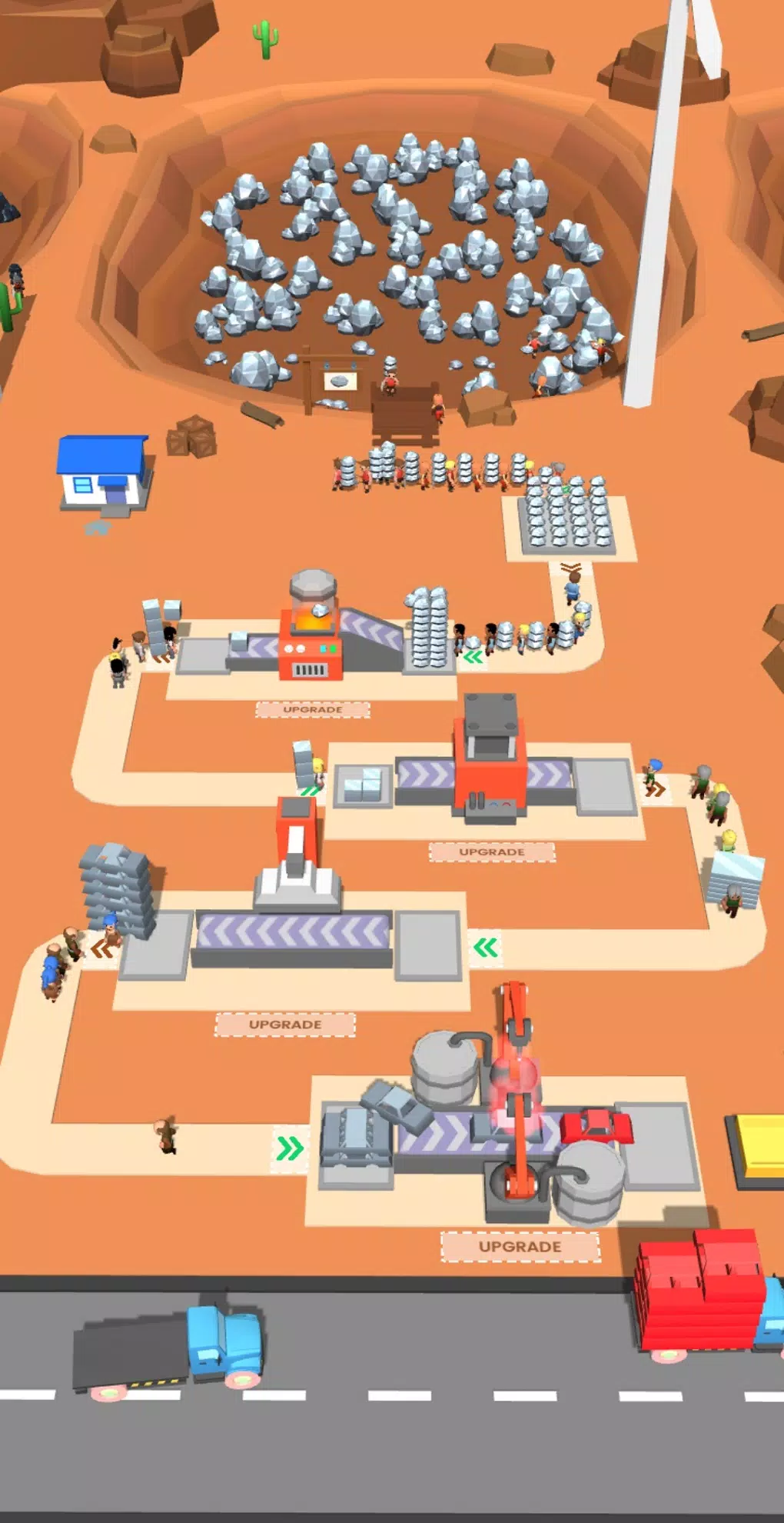 Mining Empire: Idle Metal Inc Capture d'écran 1