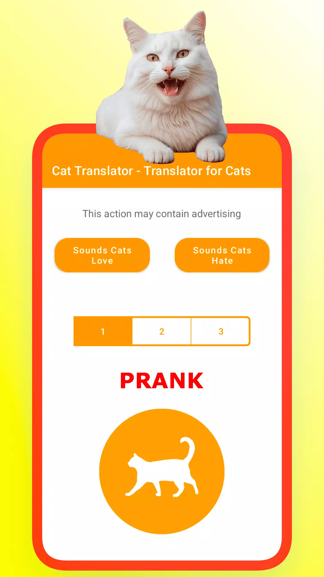 Translator for Cats Prank Captura de pantalla 3