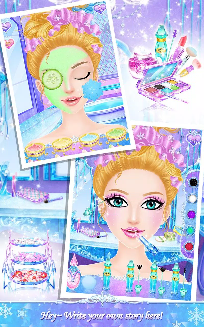 Princess Salon: Frozen Party Скриншот 2