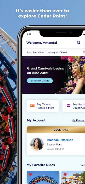 Cedar Point Скриншот 1