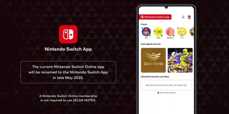 New Zelda မှတ်စုများအက်ပလီကေးရှင်းသည် Nintendo switch နှင့် mobile ကိုဖွင့်သည်