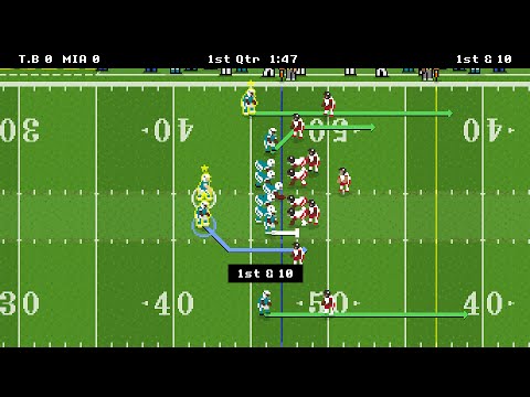 Screenshot del gameplay retro slam da tennis