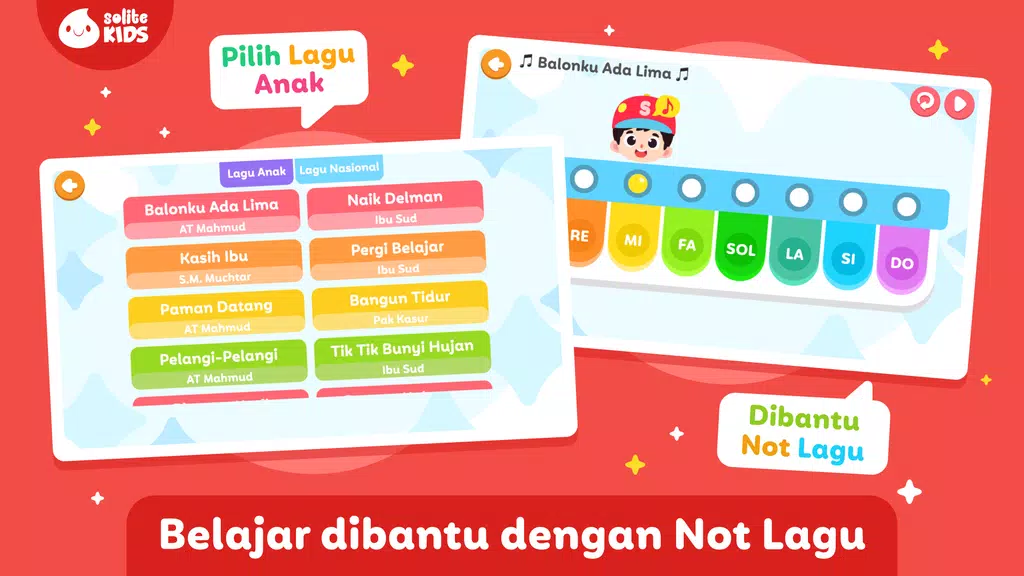 Belajar Piano + Lagu Indonesia スクリーンショット 2