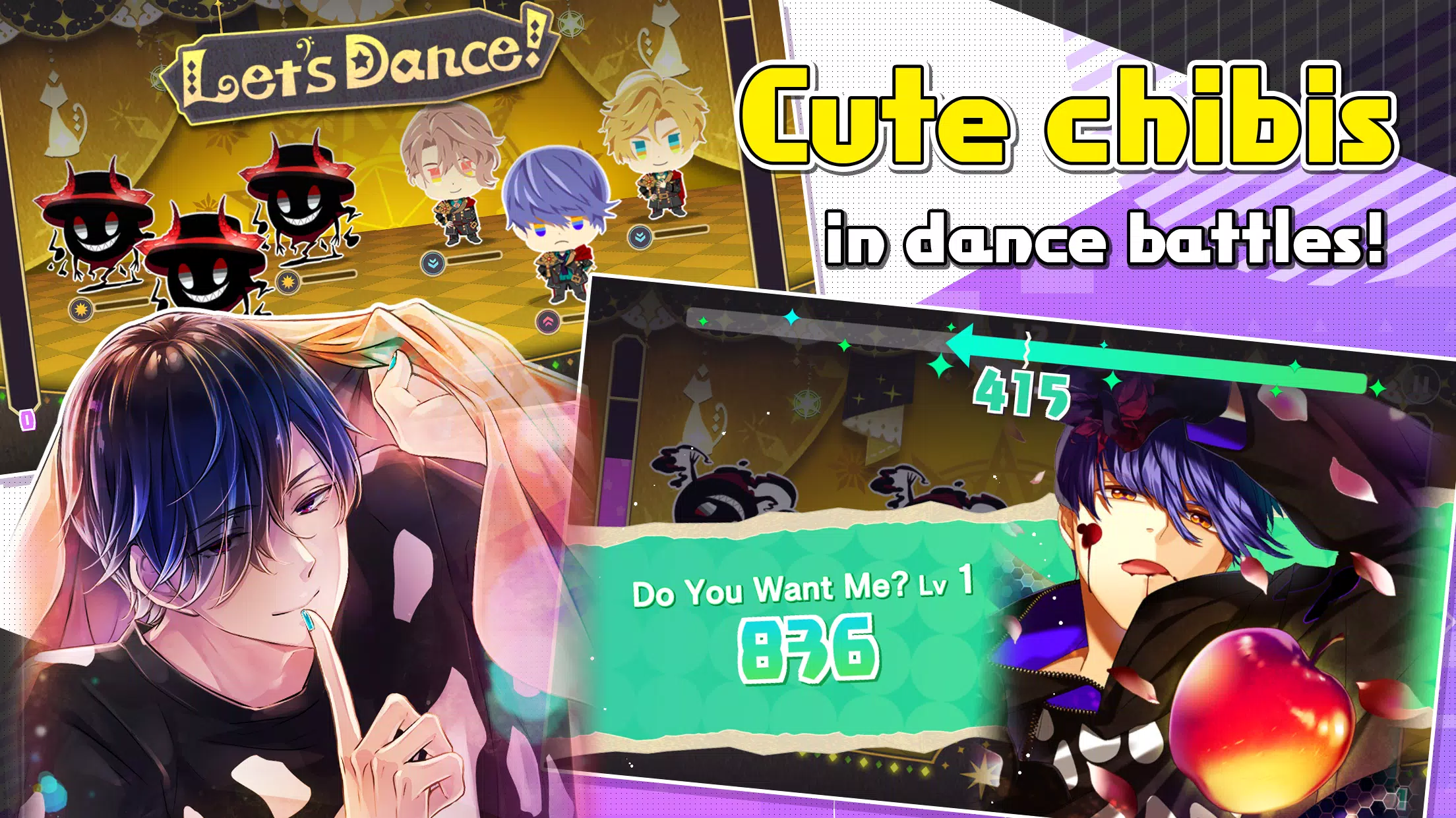 Obey Me! Anime Otome Sim Game Captura de pantalla 3