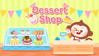 DuDu Dessert Shop DIY Games स्क्रीनशॉट 0