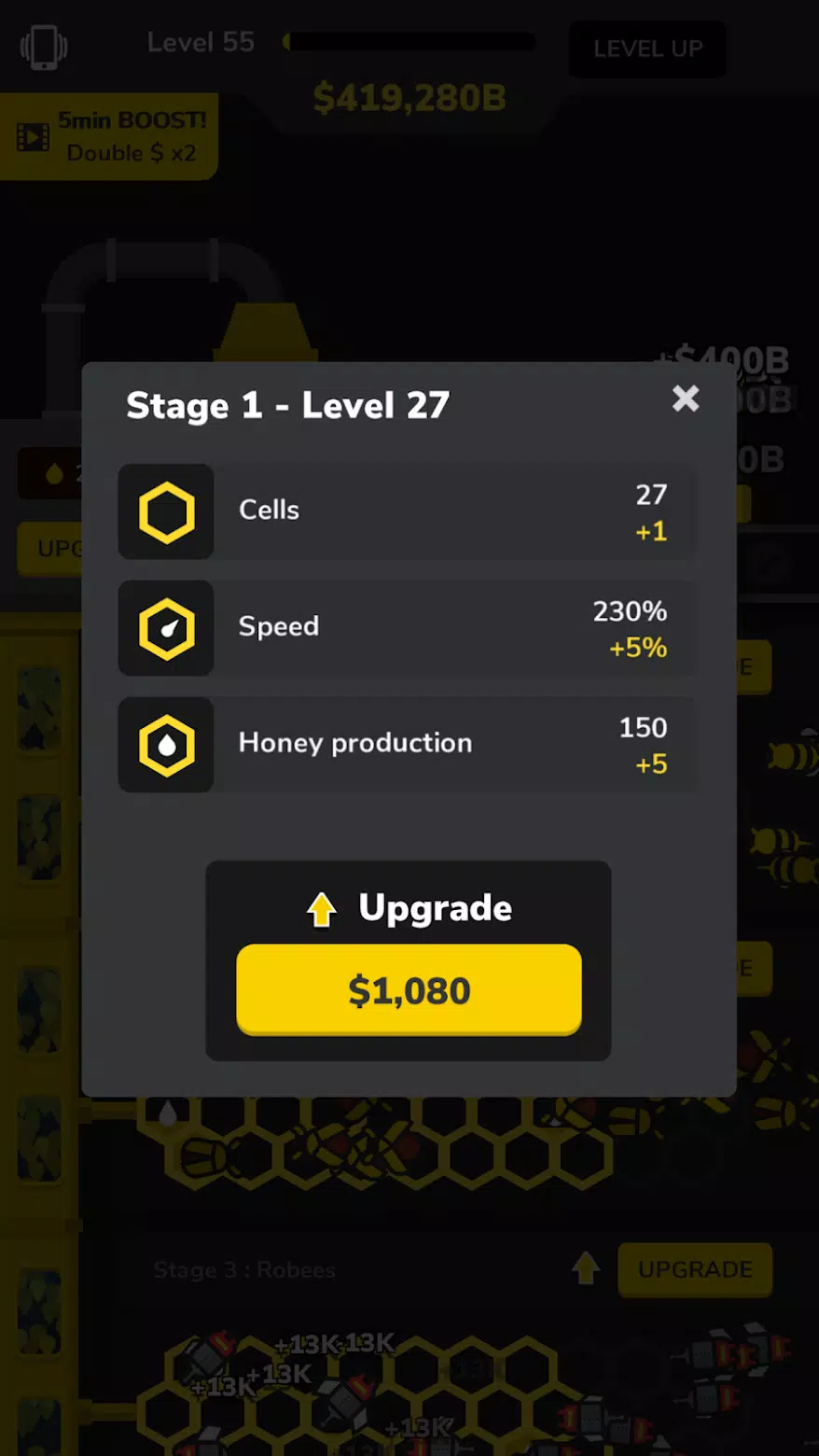 Idle Bee Factory Tycoon應用截圖第1張