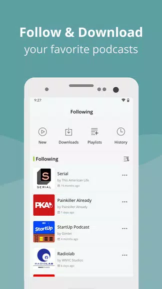 Leitor de podcasts - Podbean Captura de tela 3
