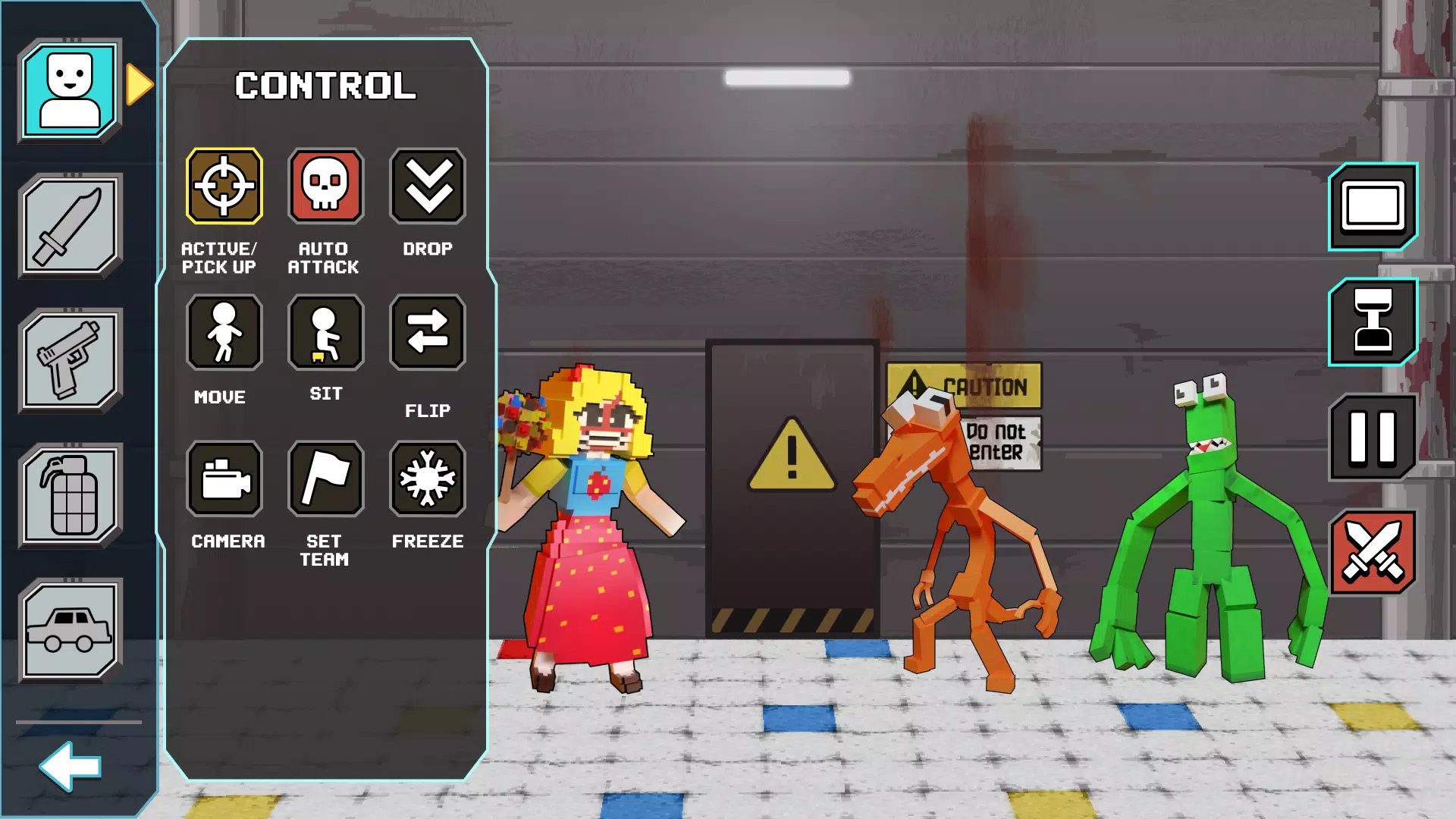 Ragdoll Monster: Sandbox Play Captura de tela 1