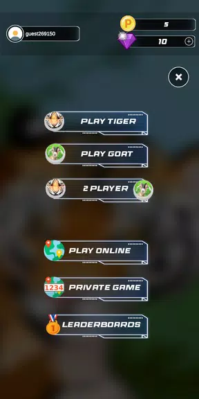 BaghChal - Tigers and Goats Captura de tela 2