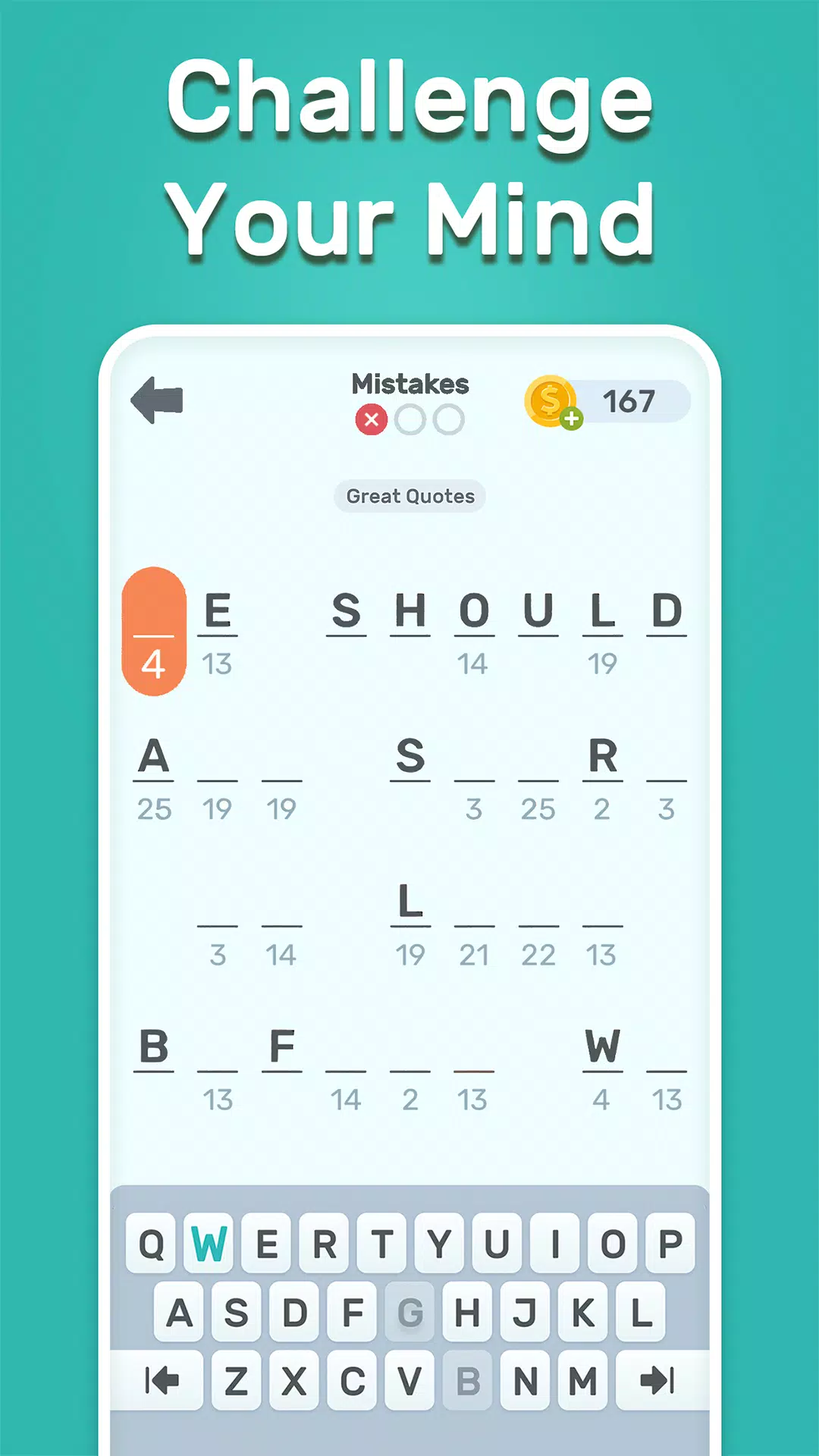 Cryptogram Master 스크린샷 2