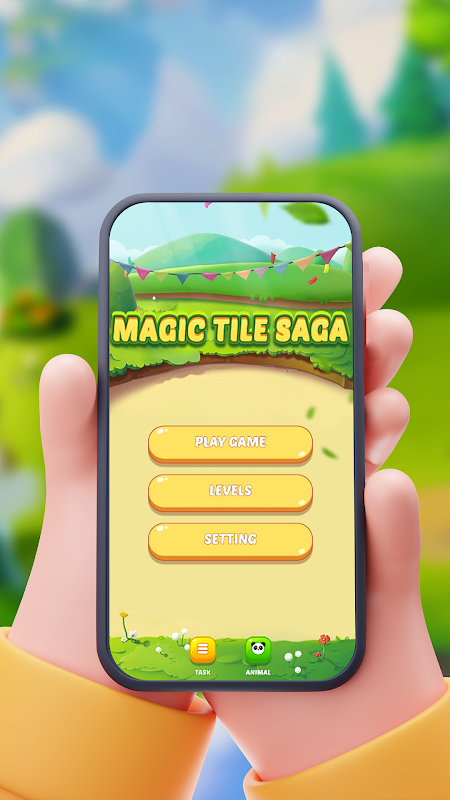 Magic Tile Saga 스크린샷 0