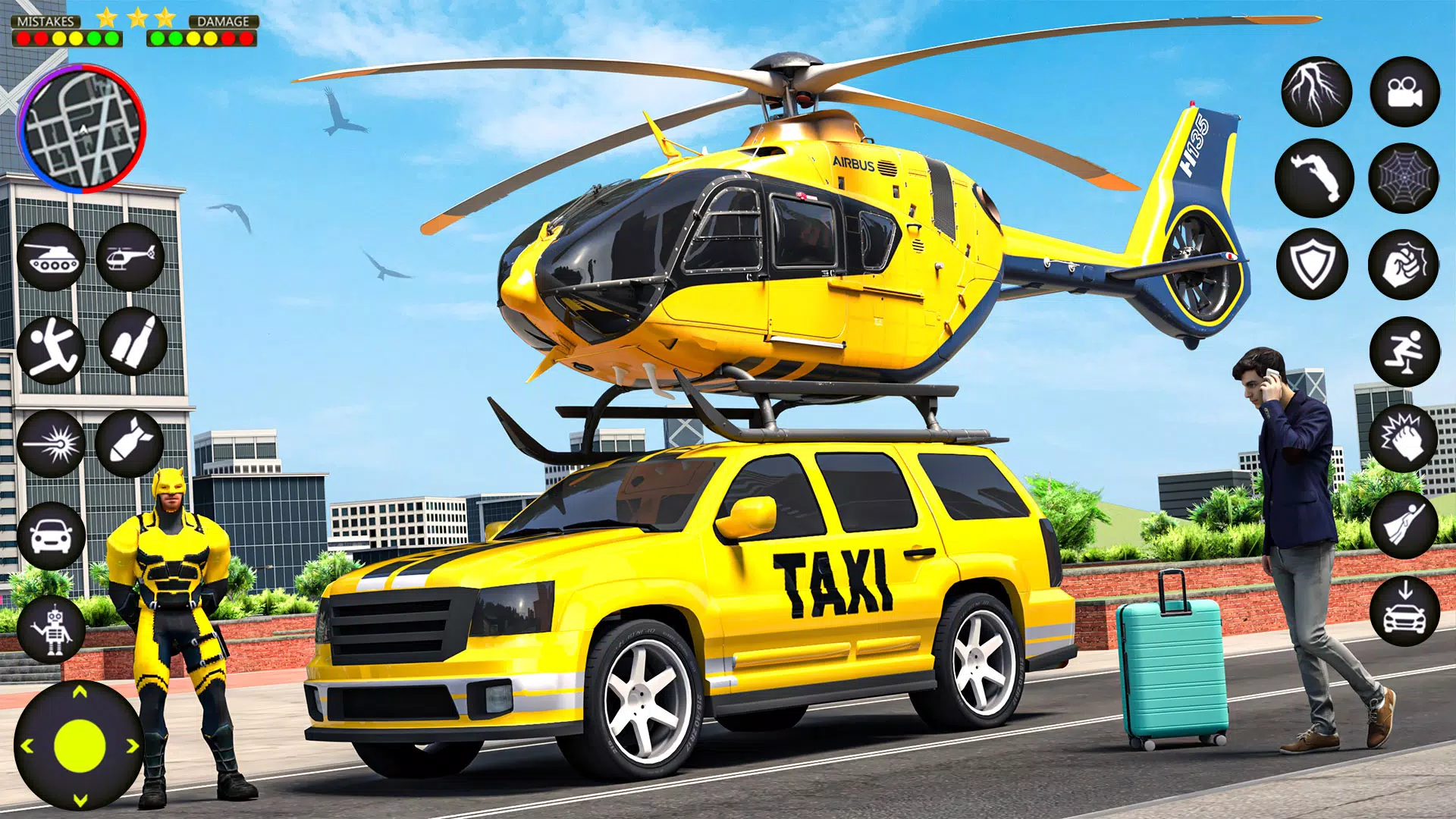 Taxi Driving: 3D Crazy Parking Capture d'écran 2