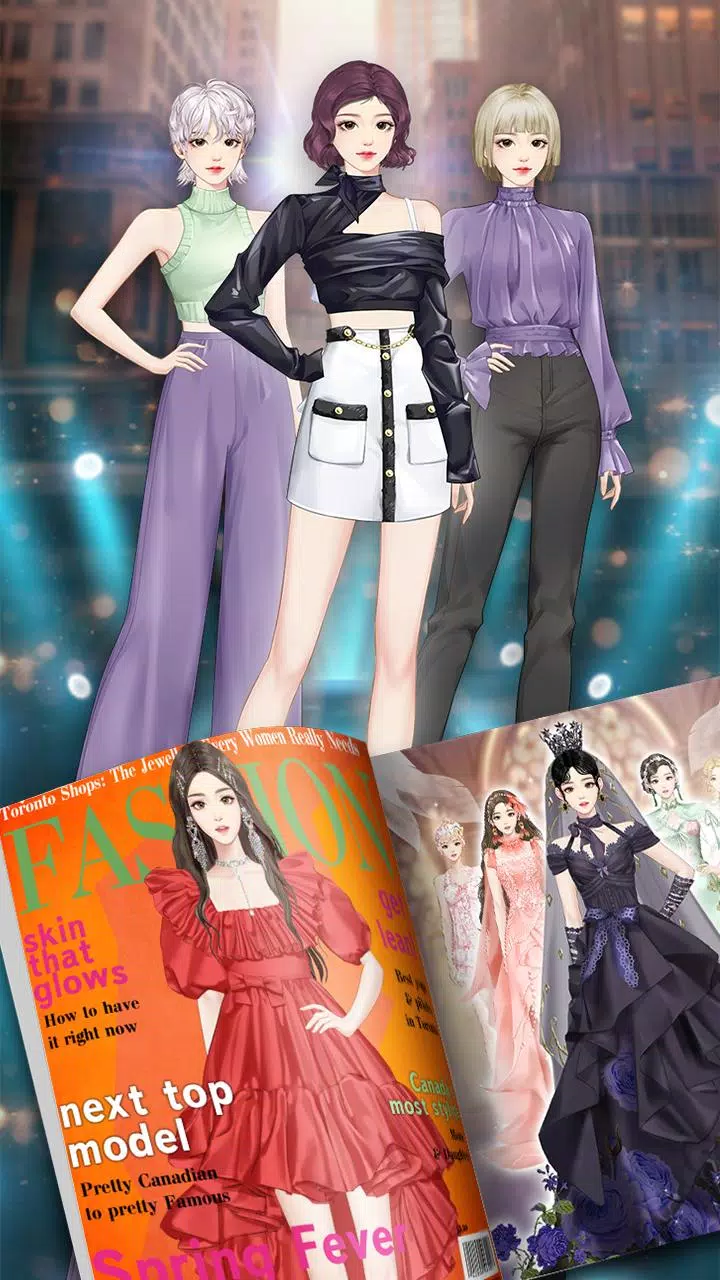 Fashion City：Style&Dress Up Captura de pantalla 3