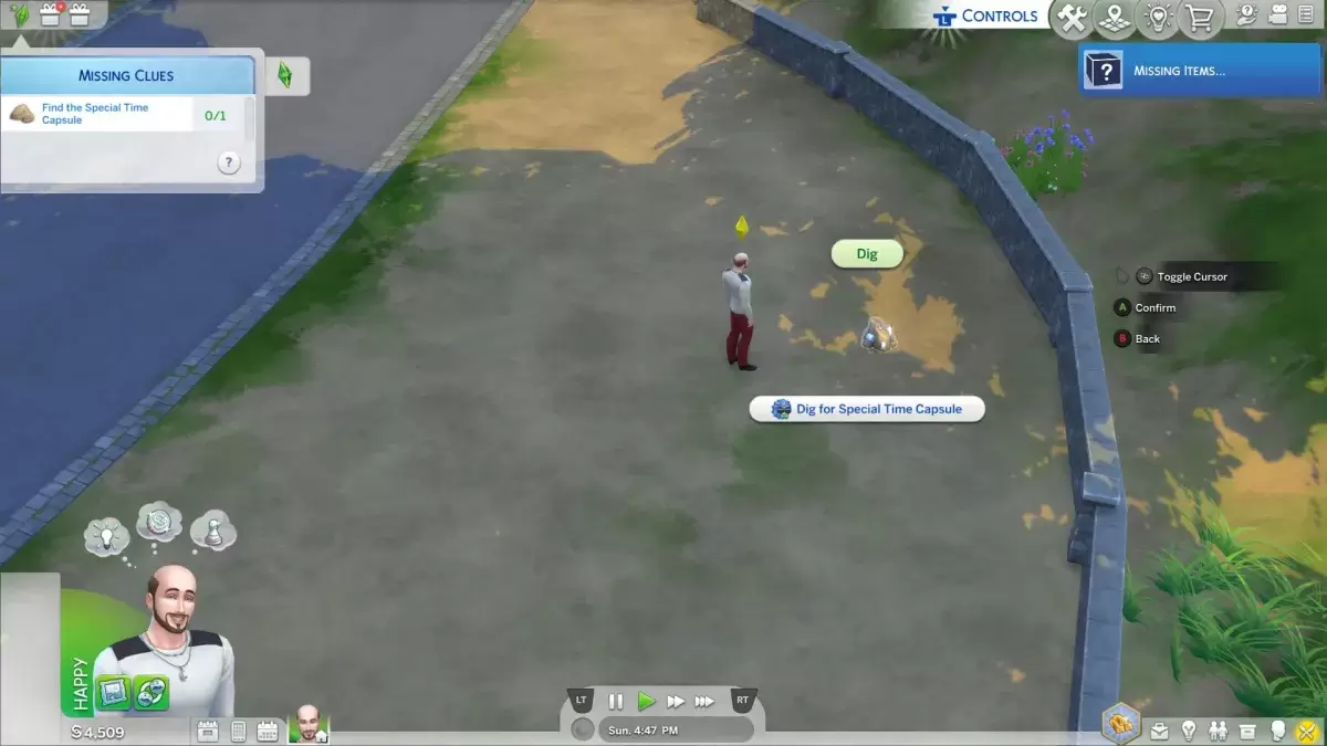 The Special Time Capsule within the Sims 4 Blast from the Past event.