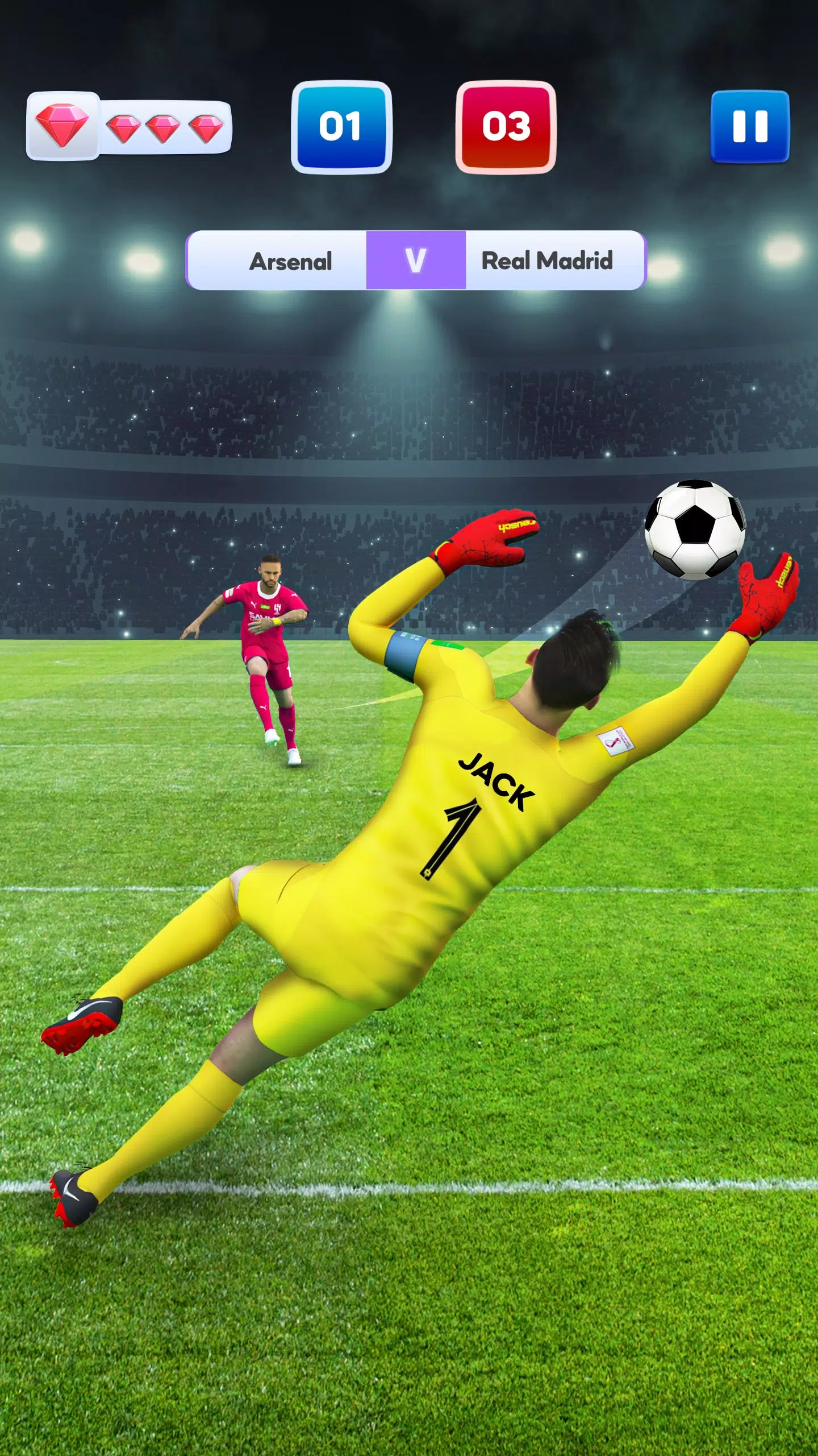 Soccer Star - Football Games スクリーンショット 1