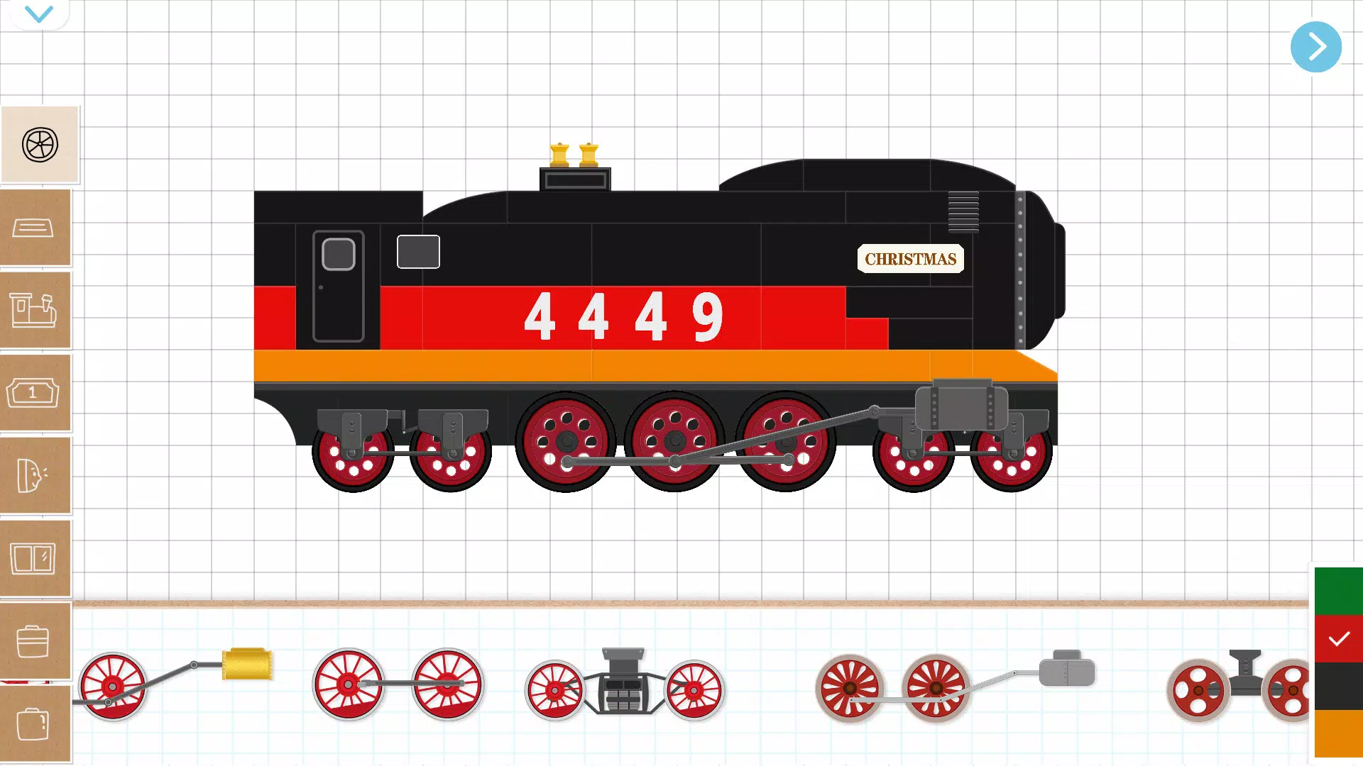 Christmas Train Game For Kids スクリーンショット 3