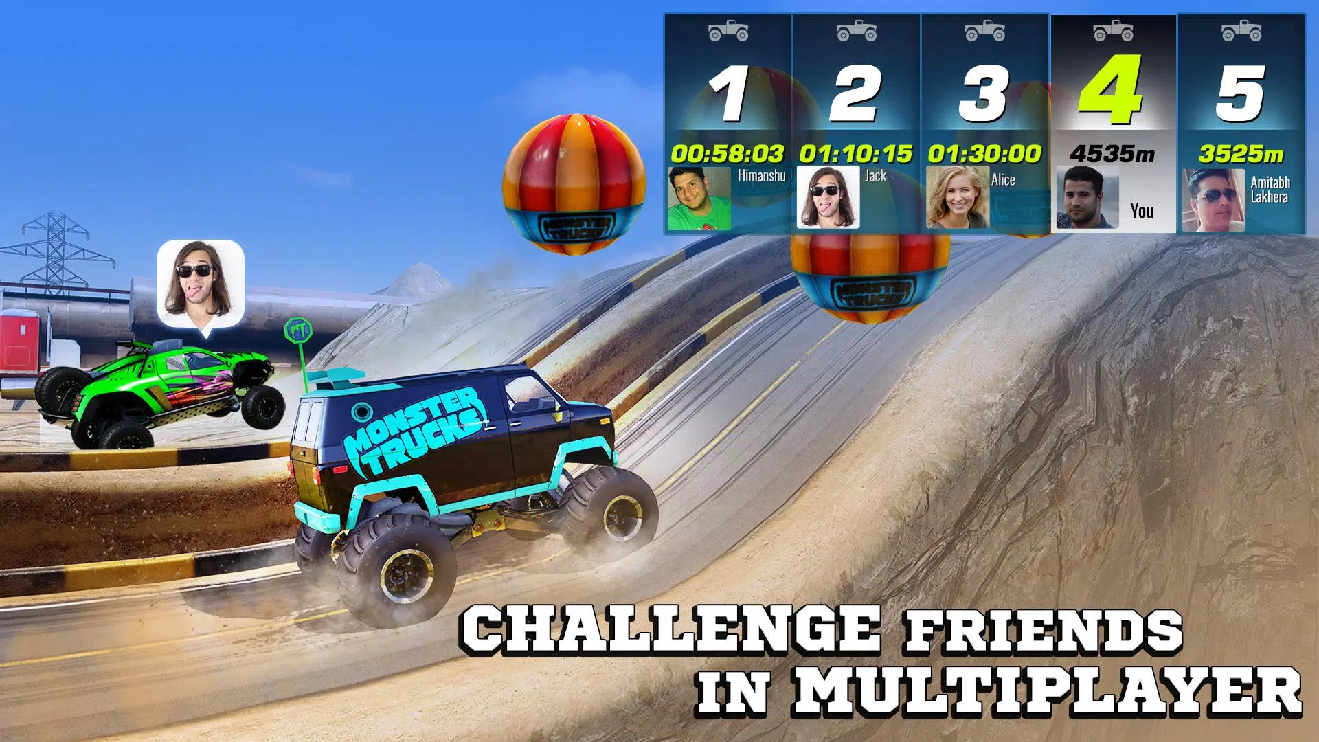 Monster Truck Xtreme Racing Capture d'écran 1