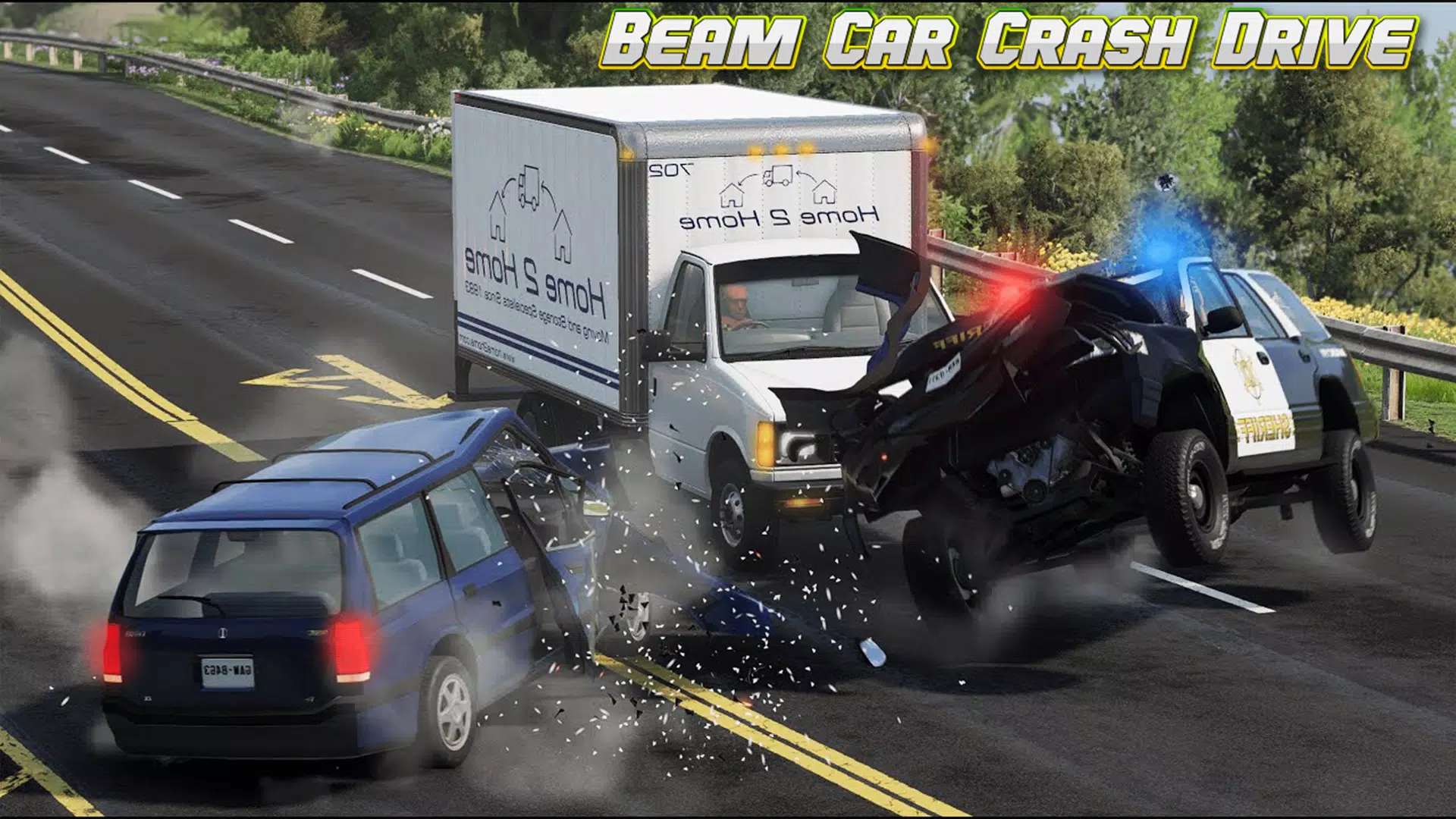 Beam Drive Car Crash Simulator应用截图第2张