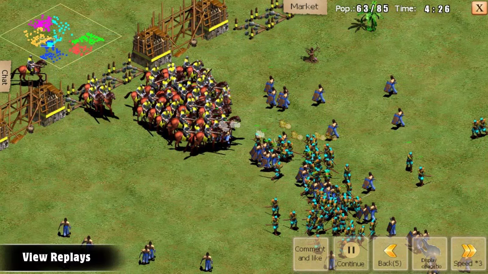 War of Empire Conquest：3v3 Capture d'écran 3