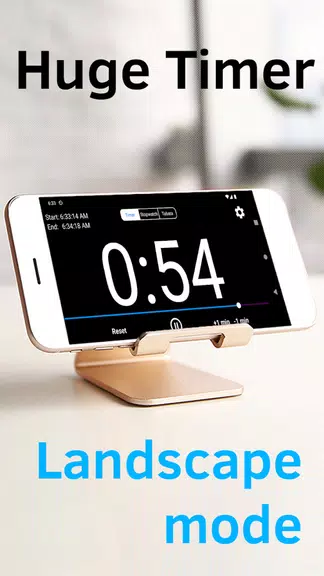 Huge Timer Stopwatch Tabata ဖန်သားပြင်ဓာတ်ပုံ 1