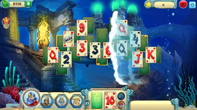 Solitaire Atlantis Captura de pantalla 1