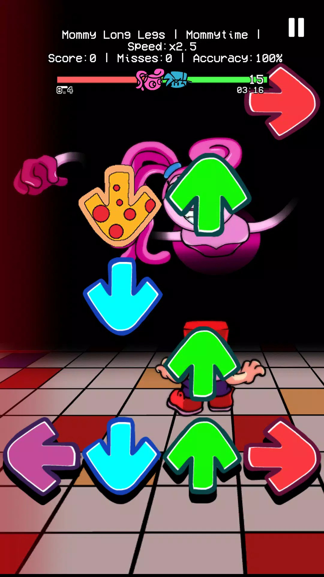 Runtime Music Fight Horror Toy Capture d'écran 1