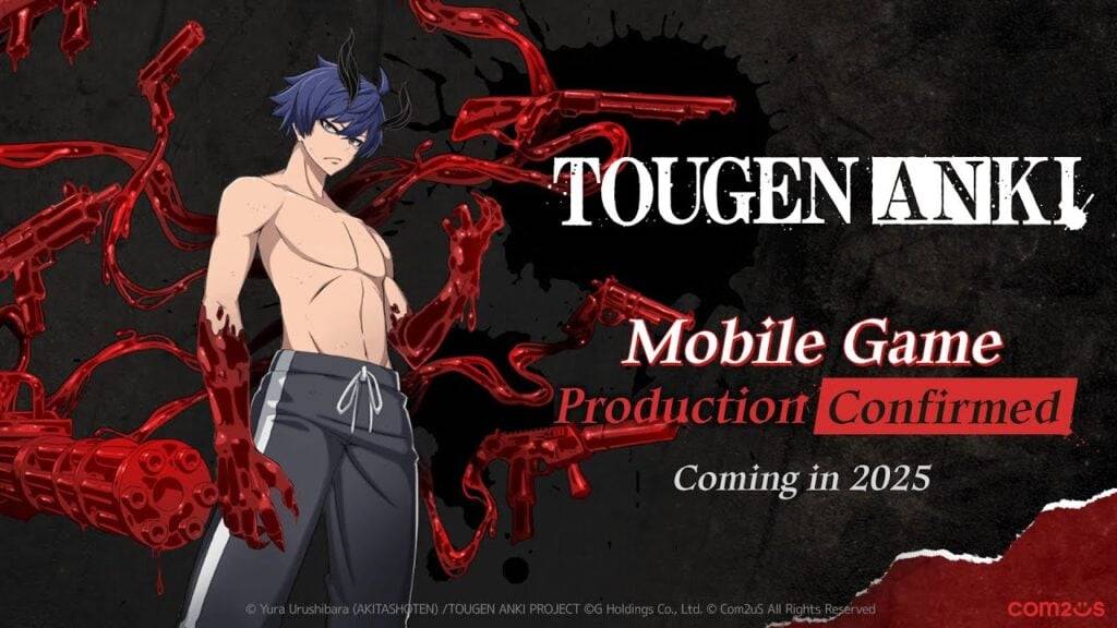 Com2us เปิดตัวรถพ่วงสำหรับ RPG RPG Tougen Anki ใหม่มือถือมือถือใหม่