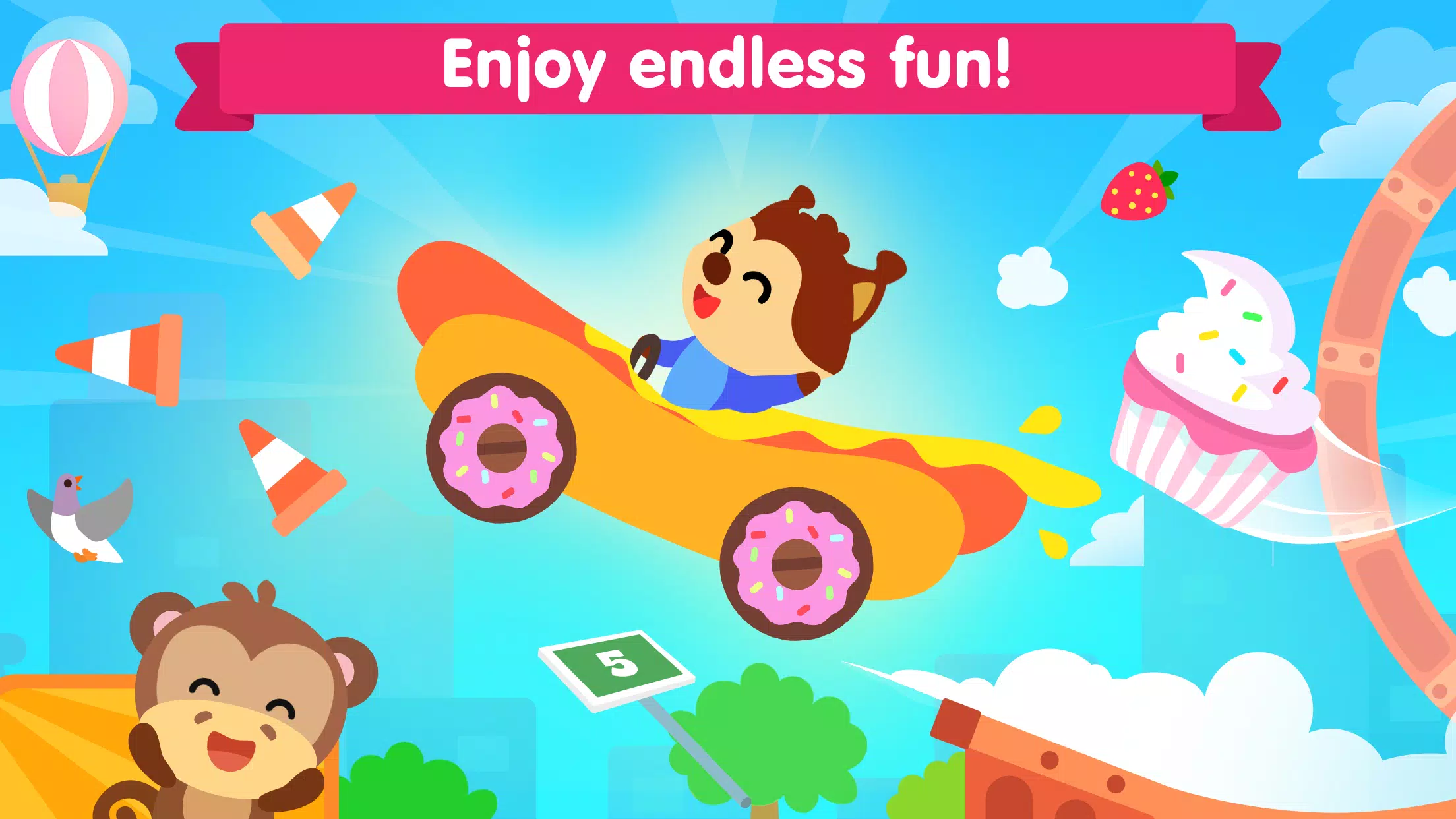 Juegos de coches para niños 2 Captura de pantalla 2