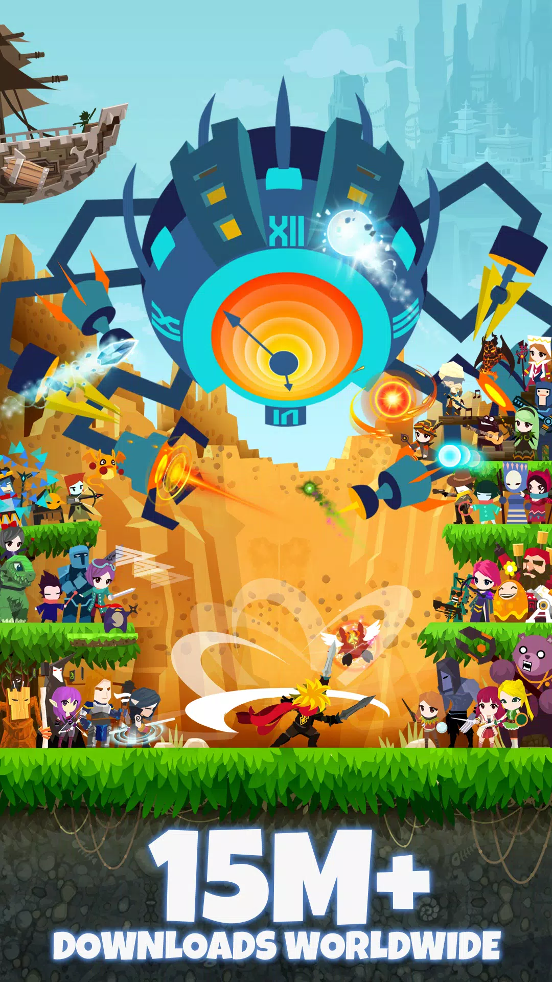 點擊泰坦2 (Tap Titans 2) - 傳說放置英雄應用截圖第0張